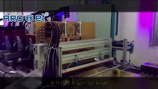 Arojet Sheet-fed Digital Variable Data Industrial UV Inkjet Printer- C1 Applied to Bottle Cap