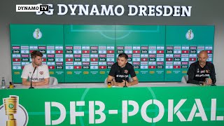 DFB Pokal 2. Runde | SGD - FCSP | Pressekonferenz vor dem Spiel