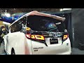 4k toyota vellfire modellista 2020 東京オートサロン2020