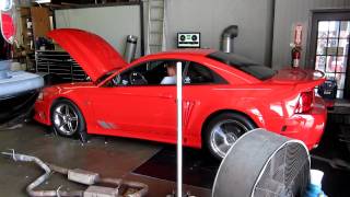 2000 S281 Supercharged Saleen on Dyno 2