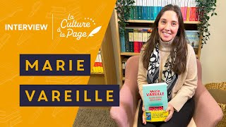 Interview de Marie Vareille, auteure du roman \