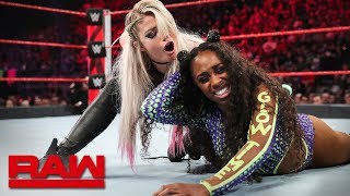 Naomi vs. Alexa Bliss: Raw, April 29, 2019