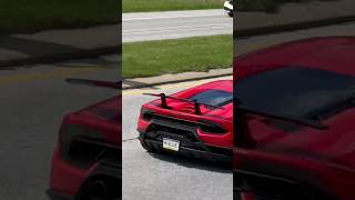 Twin Turbo Hurucan full throttle👀😱🔥 #crash #automobile #takeover #turbo #drift #lambo #fyp #viral