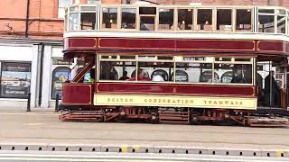 Blackpool Heritage Tram Tours.It is the second-oldest electric tramway in the United Kingdom