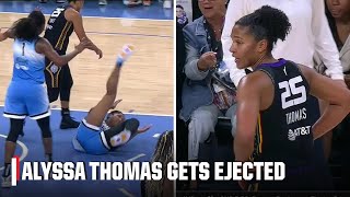 Alyssa Thomas EJECTED for hard foul on Angel Reese | WNBA on ESPN