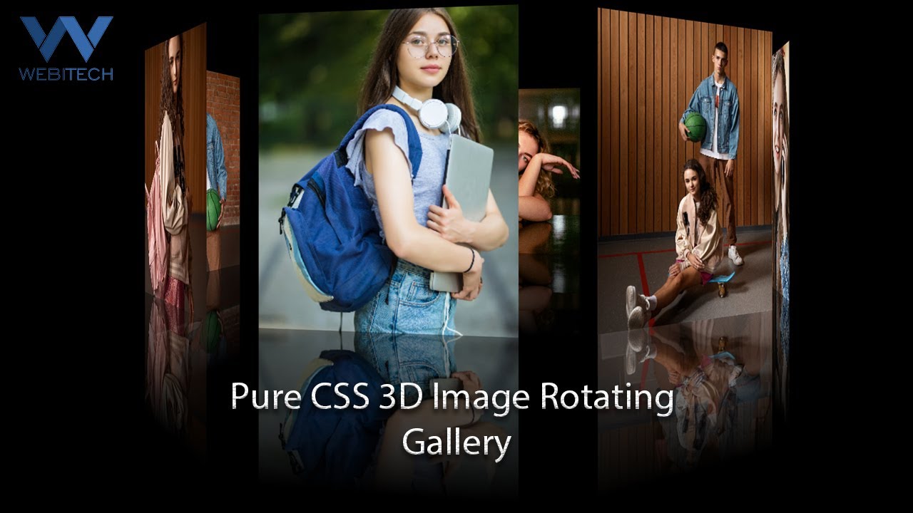 Pure CSS 3D Animation Using HTML & CSS | CSS Animation | CSS 3D Image ...