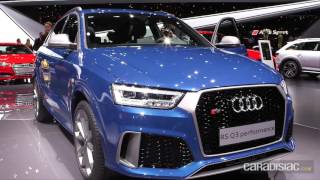 Salon de Genève 2016 - Audi RS Q3 : 367 ch !