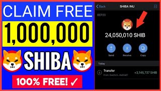 How to mine 1,000,000 Shiba Inu within 24 hours | Shiba Mining|Free Bitcoin crypto cloud mining site