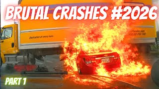 Most Shocking Car Crashes of 2026 | Part 1