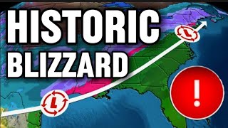 Models Calling For Historic Christmas Blizzard... Coldest Air in the history