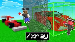 YAPI KAPIŞMALARINDA X-RAY İLE TROLLEDİM - Minecraft
