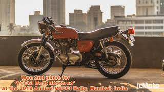 Honda CB550K Engine rebuild and restoration Time lapse