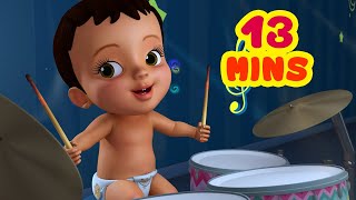 சிட்டியின் ஜோரான தாளங்கள் - Kids Play | Tamil Rhymes for Children | Infobells