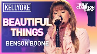 Kelly Clarkson Covers 'Beautiful Things' By Benson Boone | Kellyoke