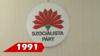 MSZP 1991. | Az MSZP támogatja a Demokratikus Charta kidolgozását