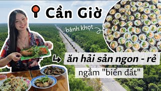 THAM QUAN CẦN GIỜ - ĂN HẢI SẢN TƯƠI SỐNG, BÁNH KHỌT, BÁNH TÔM - NGẮM VIEW BIỂN | MIMI OFFICIAL