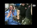 soyuz ms 25 hatch opening