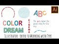 Illustrator - Type Tools 101 - Create text in Illustrator