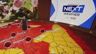 Storms continue across Georgia: NEXT Weather Forecast and rain update