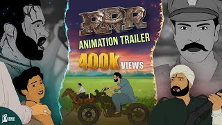 RRR Animation Trailer 🔥🌊