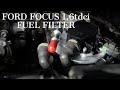 How to Replace Fuel Filter in a Modern Diesel Car (Ford 1.6 tdci)