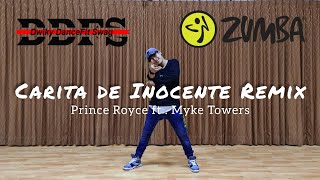 Prince Royce - Carita de Inocente (Remix)ft. Myke Towers | ZUMBA | FITNESS | BACHATA | At Balikpapan