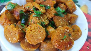 Healthy Breakfast Recipe | Jowar Lauki Muthiya  | Gujarati Breakfast | Sorghum Recipe