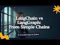 LangChain vs LangGraph: From Simple Chains To Complex Agentic Brains