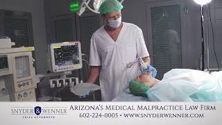 Anesthesia Errors Explained | Snyder & Wenner