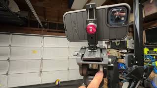 The toughest volleyball video camera setup, with test footage of ball strikes