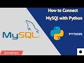 How to connect MySQL Workbench with python !