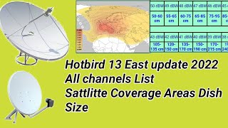 Hotbird 13e frequency | Hotbird 13e channel list 2022 | hotbird 13 east
