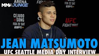 Jean Matsumoto Confident He Can Deliver Rare Finish of Rob Font | UFC Seattle