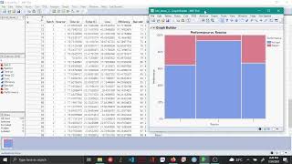 Mosaic plot using graph builder - JMP