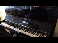 Yamaha Disklavier MX-100A player piano demo