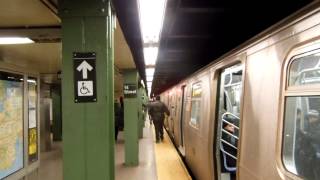 NYC Subway: P.M rush action at 14 St-Union Sq(BMT Broadway Line)