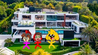 MI NUEVA MANSIÓN YOUTUBER 2021 😍🏡 ME MUDO con INVICTOR y RAPTOR 😱🎉 HOUSE TOUR MIKECRACK