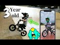 BMX riding?! You're never too small to dream big