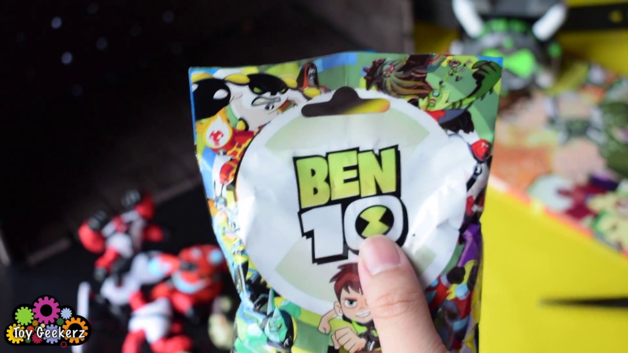 Ben 10 Mini Figures Unboxing Youtube