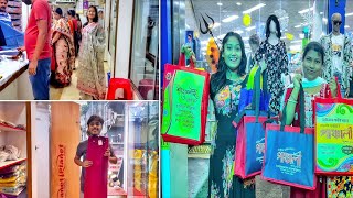 দুর্গাপূজার Shopping 🛍️ শুরু হয়ে গেল 😍 সবার জন্য কি কি কিনলাম!