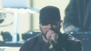 Eminem performs 'Lose Yourself' at 2020 Oscars