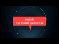 GeoCoder API Tutorial - Get User Location with Python #9