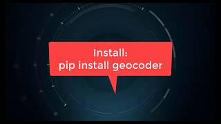 GeoCoder API Tutorial - Get User Location with Python #9