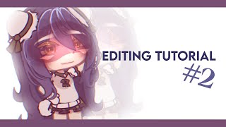 editing tutorial #2 📘 • Gacha life IbisPaint X tutorial • og editing style • give creds‼️