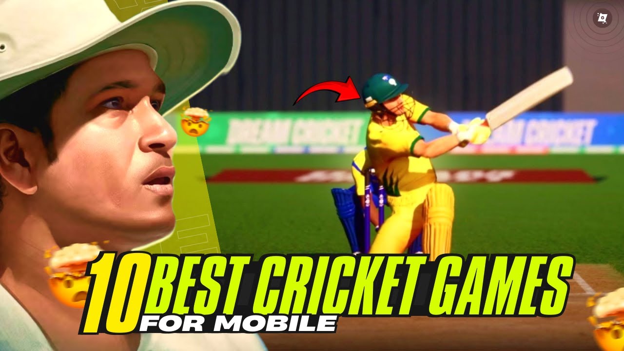 Top 10 Best Mobile CRICKET GAMES For Android & IOS 2023 | Part 2 | ICC ...