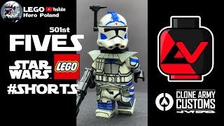 #Shorts 501st FIVES | AV FIGURES | CLONE ARMY CUSTOMS | BRICKARMS | Star Wars LEGO | LHP