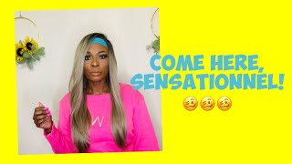 Sensationnel Half Wig N Pony Wrap Instant Up N Down UD 8 ft Samsbeauty 💗💗