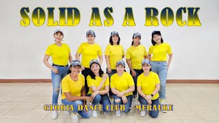 SOLID AS A ROCK // LINE DANCE //Choreo CAECILIA MARIA FATRUAN // GDC MERAUKE PAPUA SELATAN