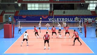 Masahiro Sekita setting Japan vs Egypt Volleyball Friendly Match 2023