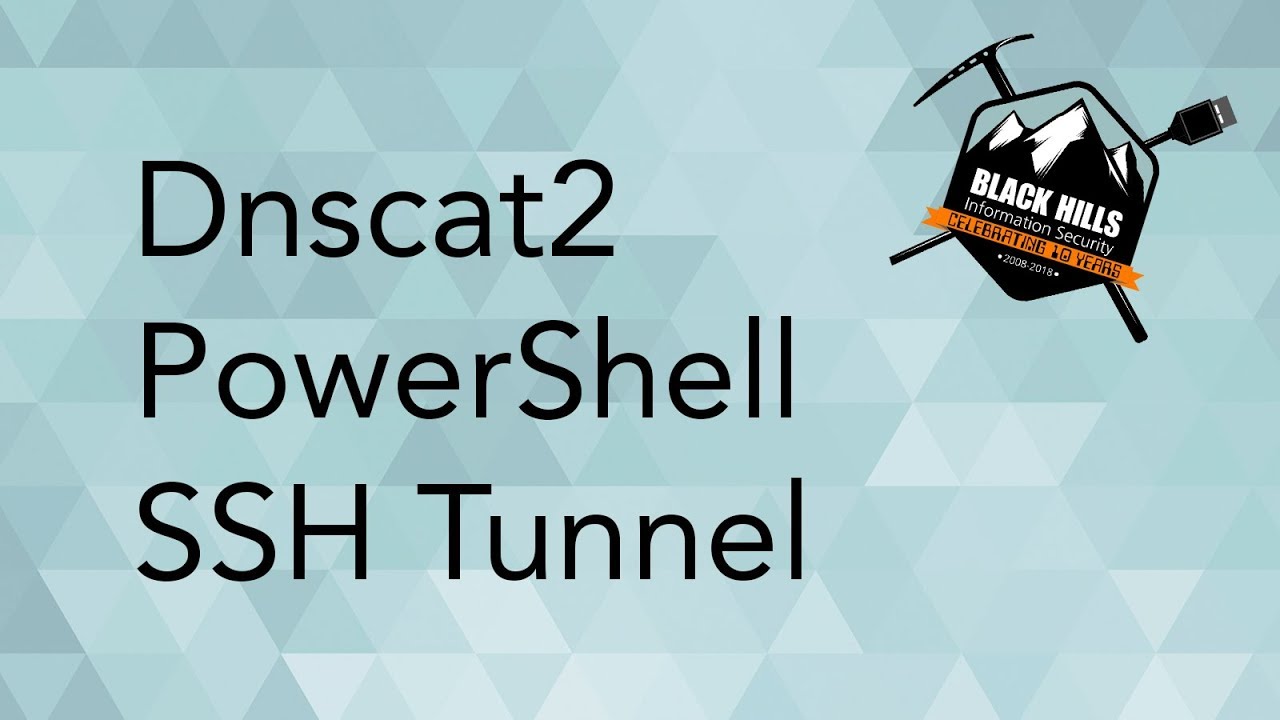 Dnscat2 Powershell SSH Tunnel - YouTube